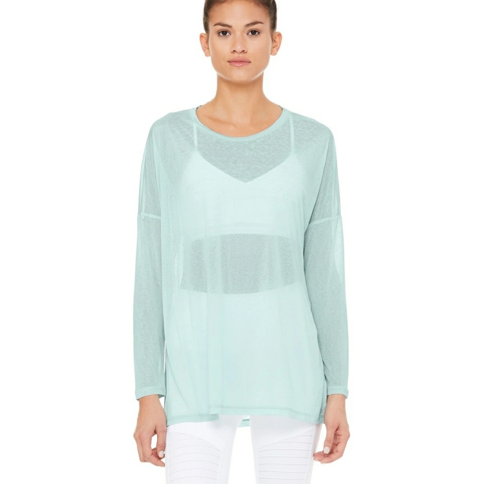 Alo Yoga Arrow Oversized Long Sleeve Tee